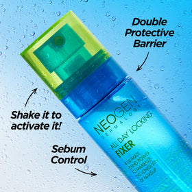 DERMALOGY by NEOGENLAB waterproof and transfer-resistant formula for workouts.