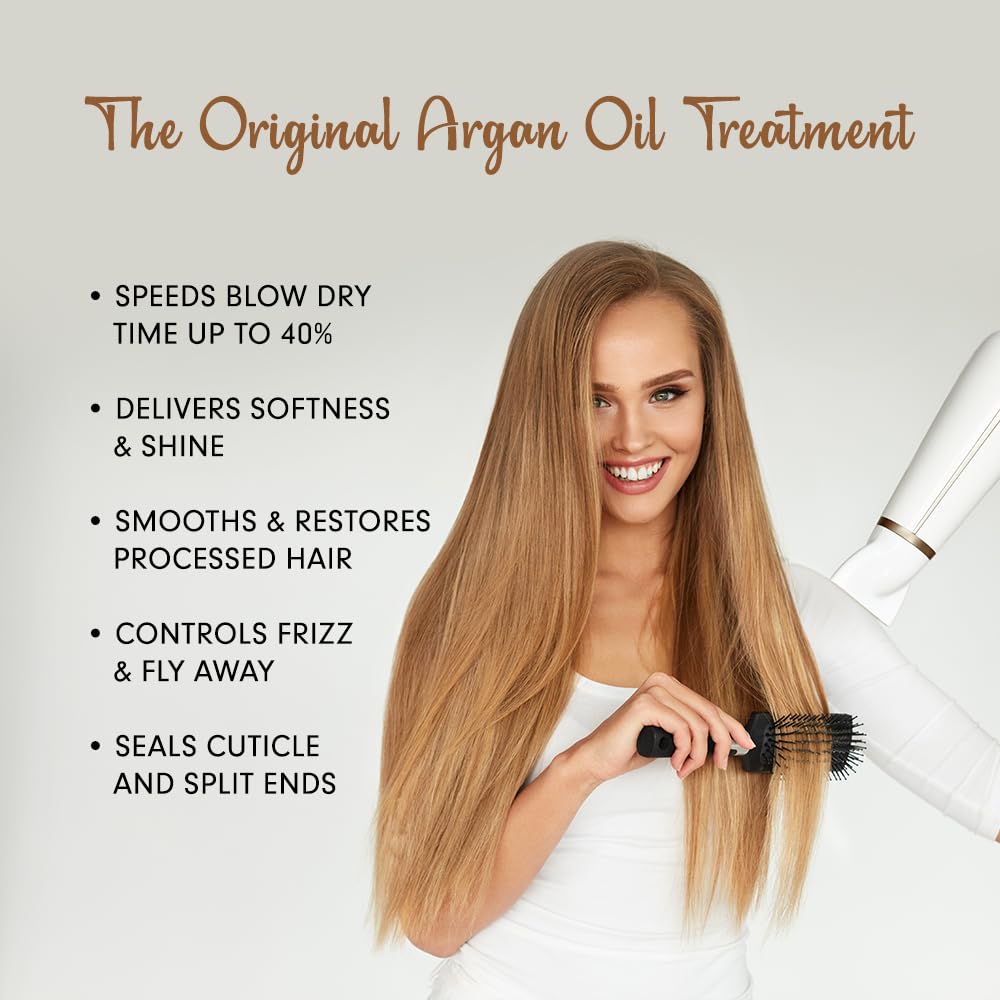 DermOrganic Original Argan Oil Leave-In two-pack highlight value and routine