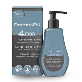 DERMOXEN 4MEN wash bottle for daily cleansing and lasting freshness.