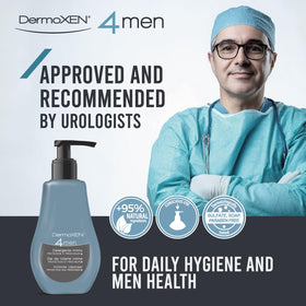 DERMOXEN odor-control formula signals reduced odor with botanicals.