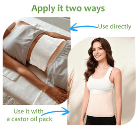 DEROWN reusable flannel pack reduces waste and enables multiple uses.
