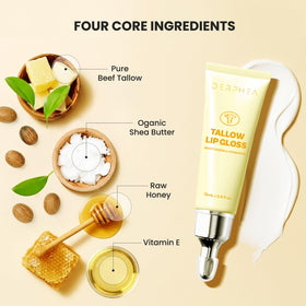 DERPHEA beef tallow and nutrient oils close-up for natural hydration
