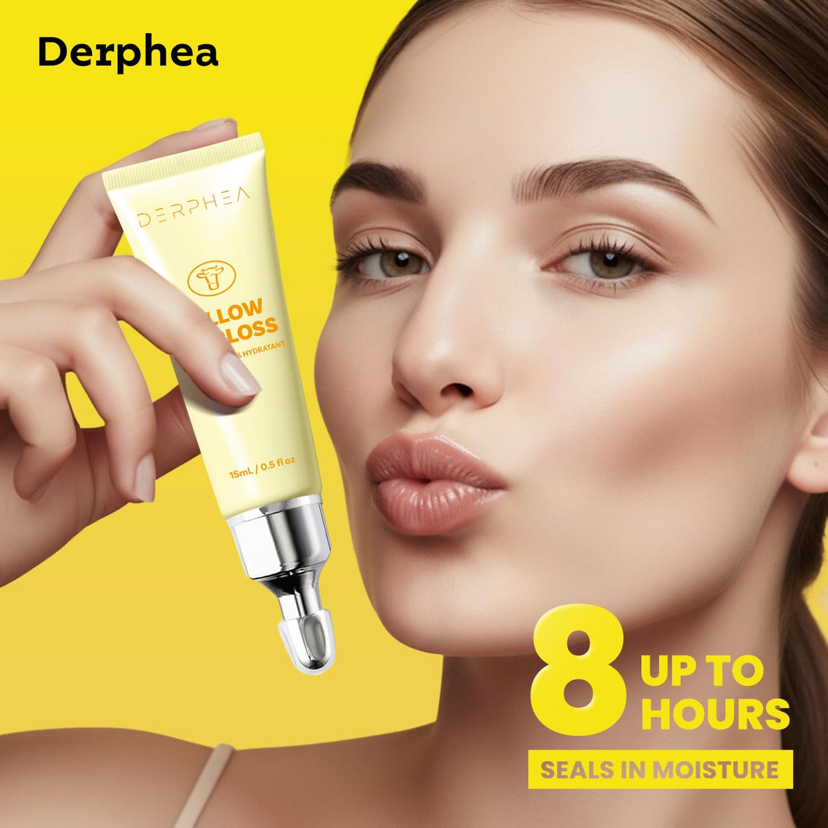 DERPHEA shea butter enriched lip care for soft, smooth lips