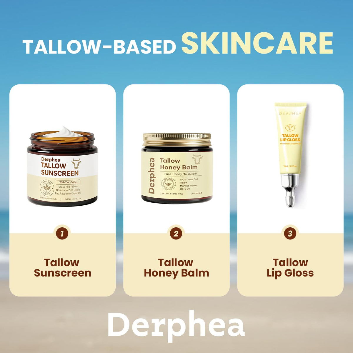 DERPHEA hydration-focused lip care in everyday use