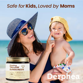 DERPHEA soft, matte finish with quick absorption on skin.