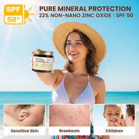 DERPHEA sunscreen texture on skin—smooth, non-greasy.