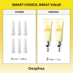 DERPHEA two-tubes-pack signals value and extended hydration