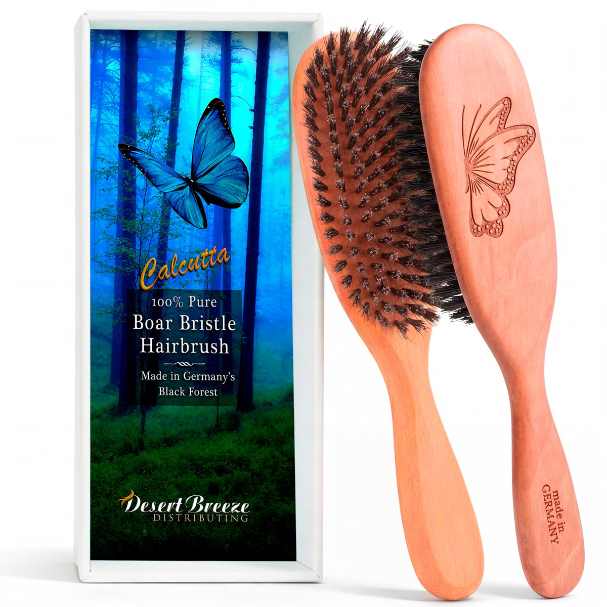 Desert Breeze Calcutta boar bristle brush German craftsmanship origin in Black Forest