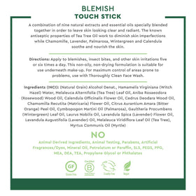 Desert Essence blemish touch stick featuring tea tree oil.
