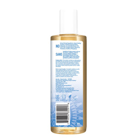 Desert Essence Cleanser on the face and neck ready for daily use.