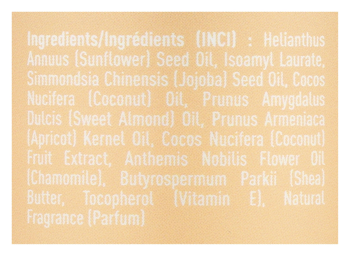 Lightweight Desert Essence body oil absorbing quickly into skin.
