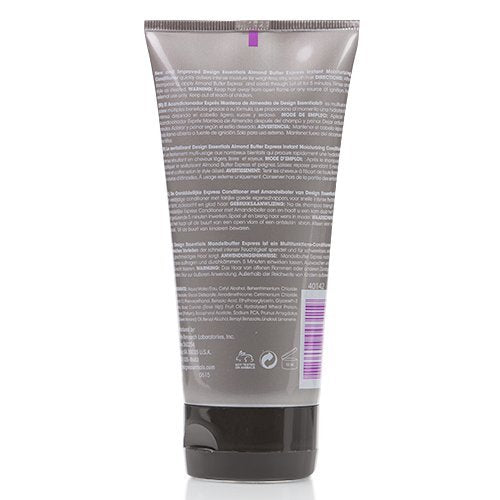 Design Essentials Almond Butter Express creamy texture ready for detangling and smooth results.