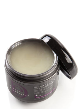 Design Essentials Herbal Complex 4 used for heat styling protection