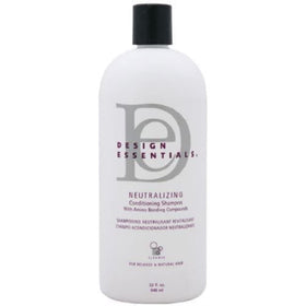 Design Essentials Milk & Honey Neutralizing Shampoo label highlighting ingredients and usage