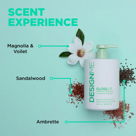 Design.Me Hydrating Conditioner with hemp oil for resilience