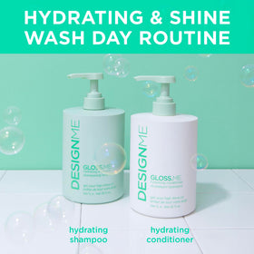 Design.Me Hydrating Conditioner moringa oil helps retain color while hydrating