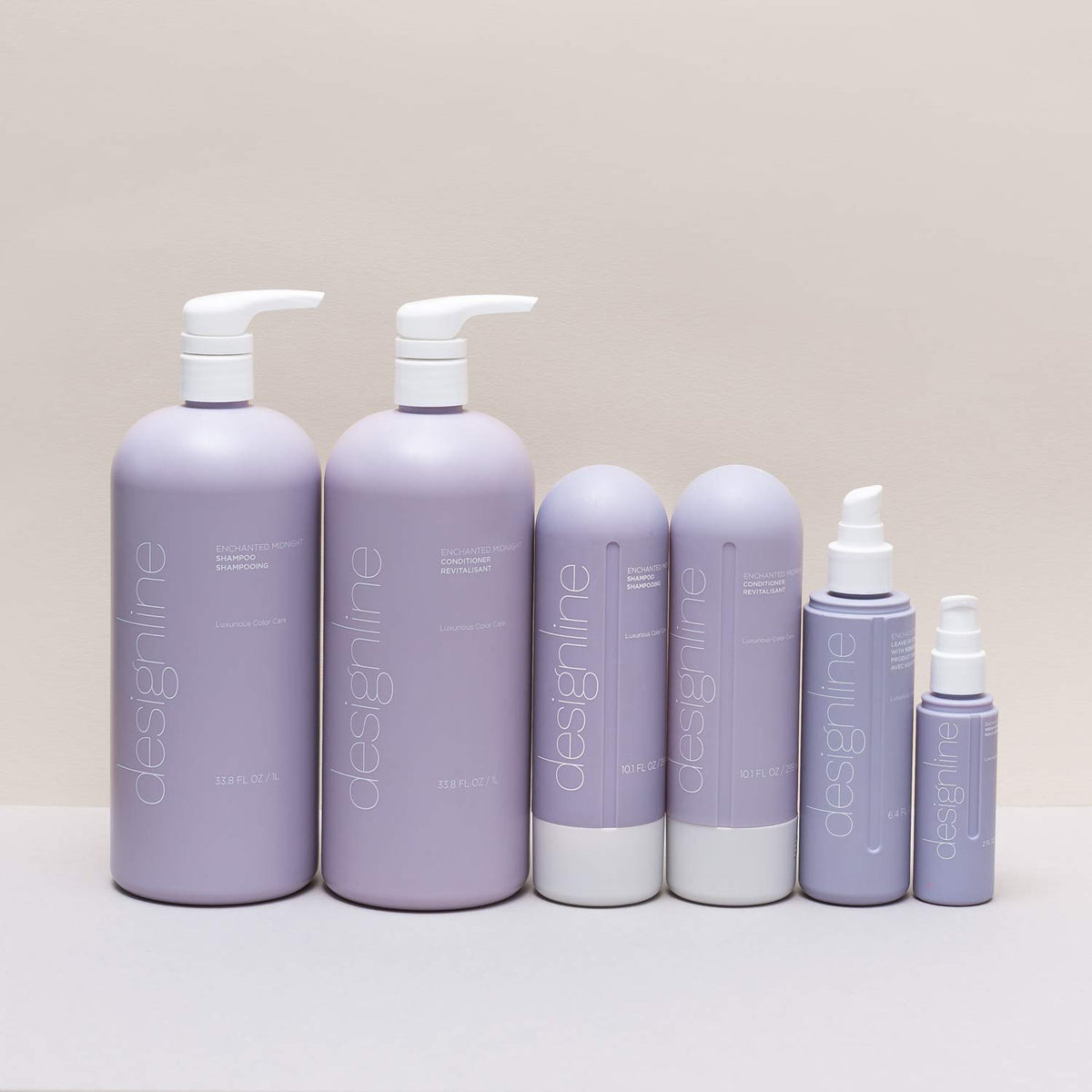 DESIGNLINE Enchanted Midnight Conditioner ingredients highlight nourishing care for stronger hair
