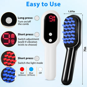 Desron nine-level scalp massage for customizable relaxation