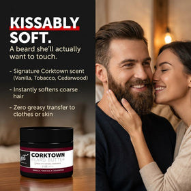 Detroit Grooming Co. Packaging and travel-friendly 2oz jar for grooming.
