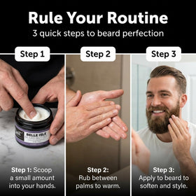 Detroit Grooming Co. beard butter safflower oil highlight for hydration.