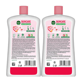 Dettol Skincare Liquid Handwash refill-friendly bottle at sink for convenience