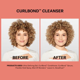 DevaCurl Cozy Getaway 32oz bottle ready for routine curls.