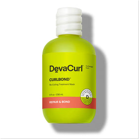 DevaCurl CurlBond mask Cozy Getaway bottle for repairing curls