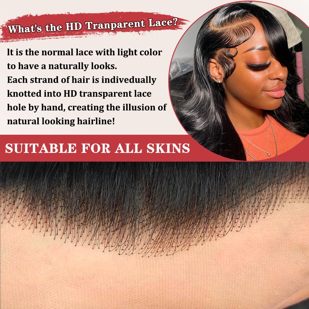 Devonia pre-plucked front wig ready to style for a polished look.