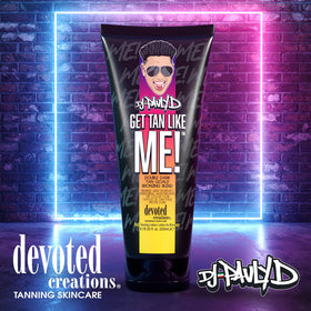 Devoted Creations DJ Pauly D Get Tan Like Me fragrance adds a refreshing scent.