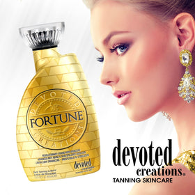 Devoted Creations Fortune Bronzer blend of natural and instant bronzers