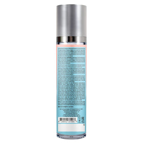 Halo Beam Cream amber bottle angled shot highlights radiant skin enhancement