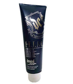 Devoted Creations H.I.M Chrome packaging top view highlights tattoo protection and odor control