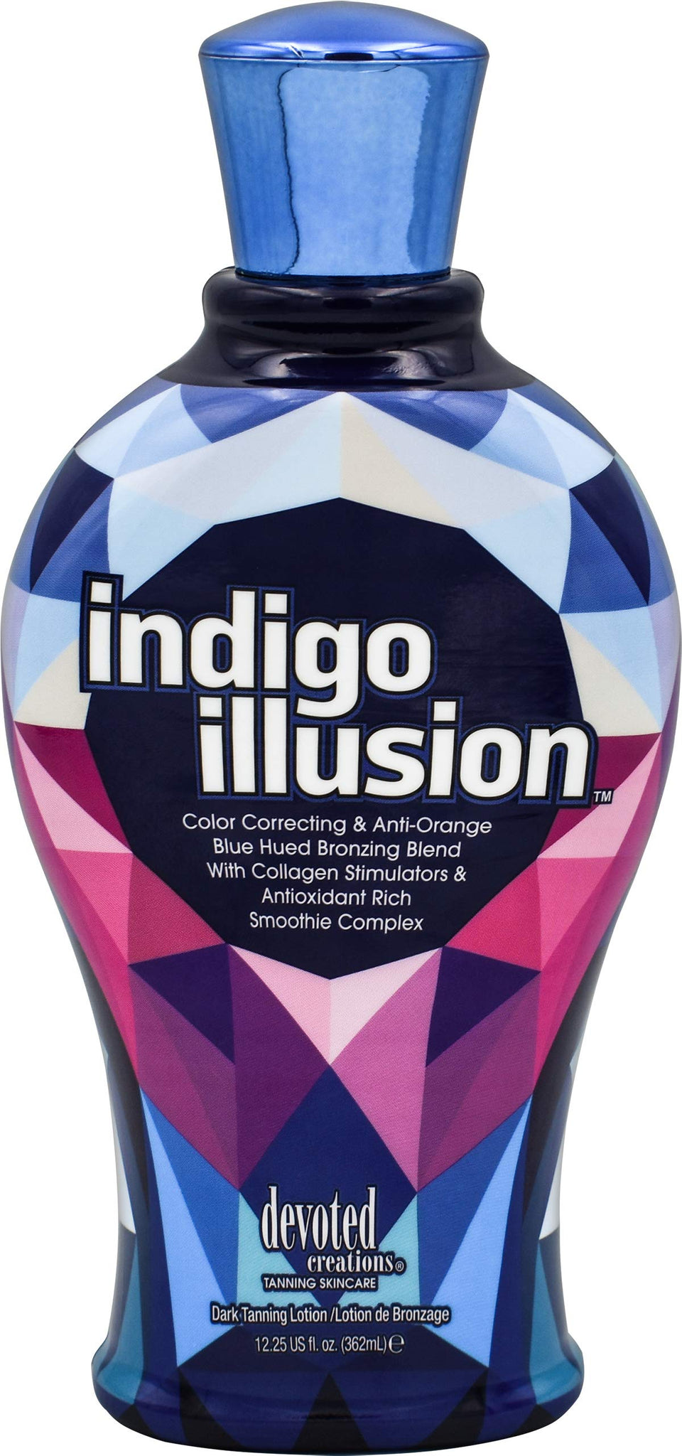 Devoted Creations Indigo Illusion bottle for an even, bronzed look.