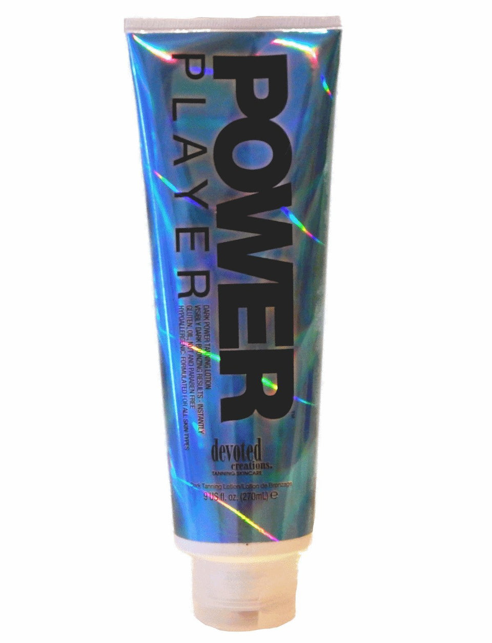 Devoted Creations Power Player Bronzing Lotion for instant color and hydration