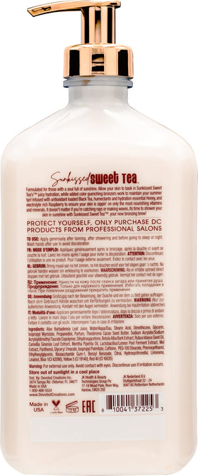 Devoted Creations Sunkissed Sweet Tea fragrance swirl adds refreshing scent and hydration.