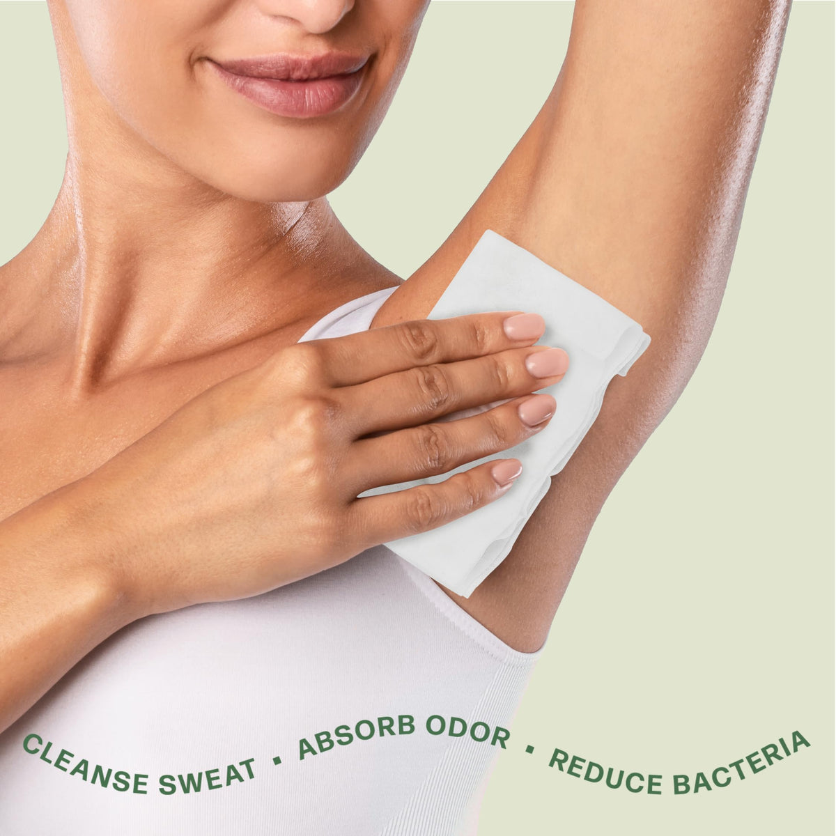 Dew Well Deodorant Wipes cucumber scent ready for refreshing cleanse.