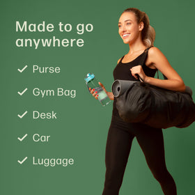 Dew Well Deodorant Wipes purse-friendly carry option for daily freshness.