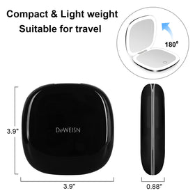 Deweisn 1X magnification for everyday makeup detail