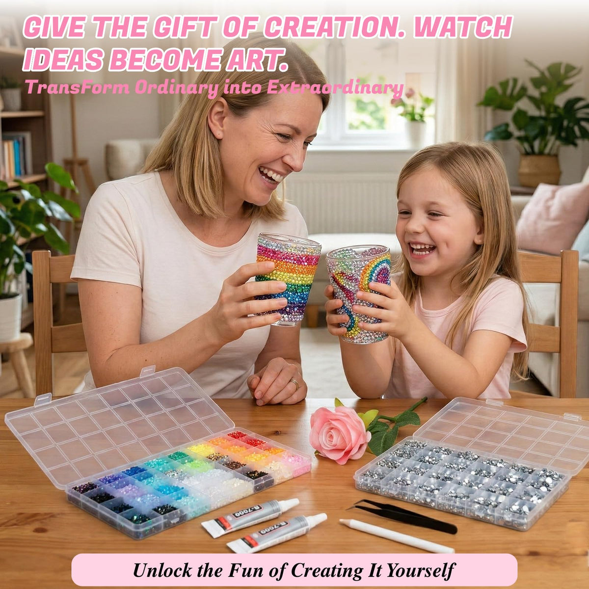 DEWJDFSC gift-ready packaging kit for beginners and crafters