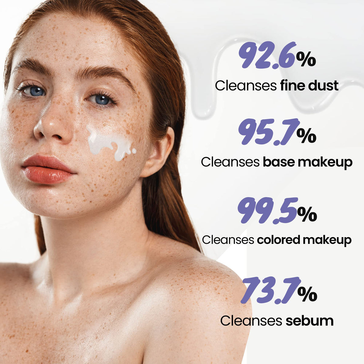 Dewytree Hi Amino All Cleansing Milk hypoallergenic-formula is gentle on pores.