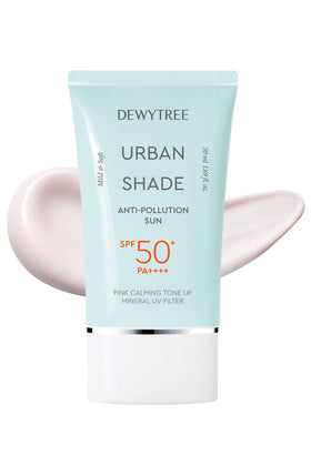 DEWYTREE Urban Shade bottle-pump with SPF50+ PA++++ for daily protection and matte finish