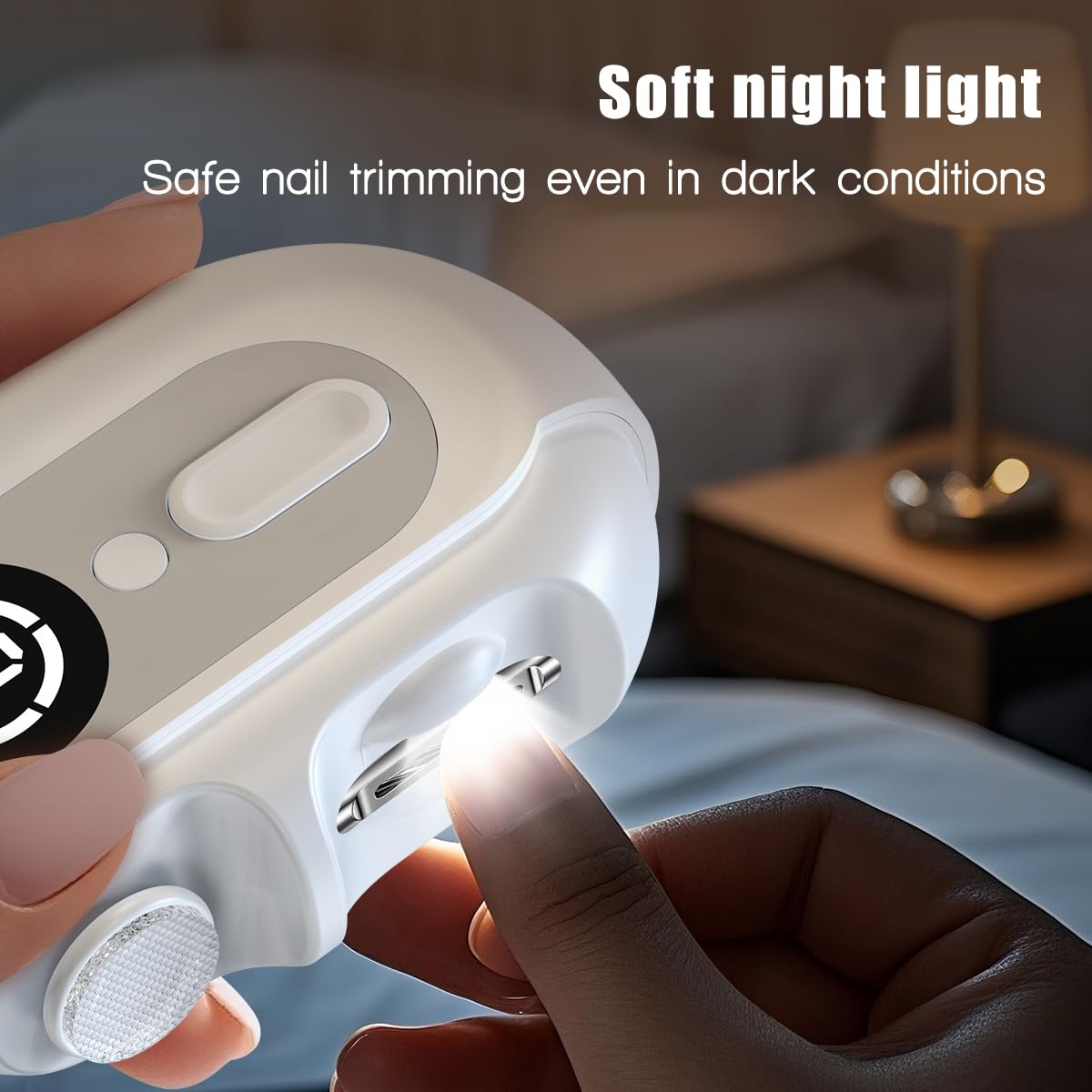 DEYOT low-noise operation enables nighttime grooming.