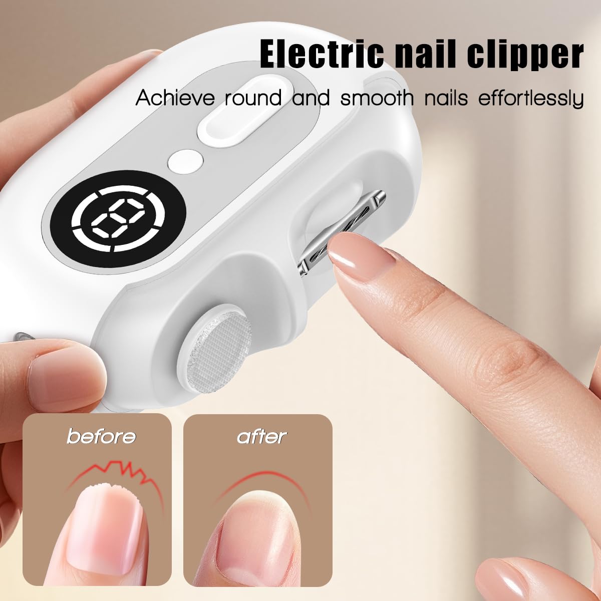 DEYOT nail lamp speeds drying with gentle illumination for smoother polish.