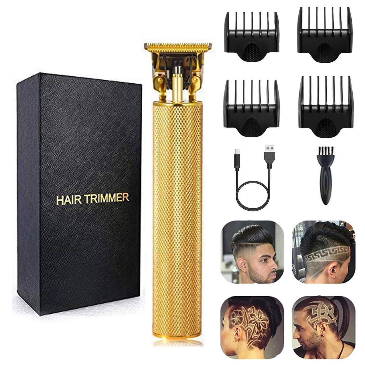 DEYOT professional hair clippers in box packaging for quick setup and gifting