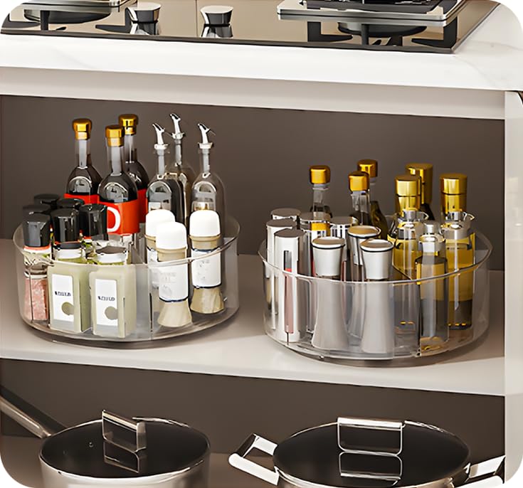 Dezzer makeup brushes and perfumes neatly stored and accessible.