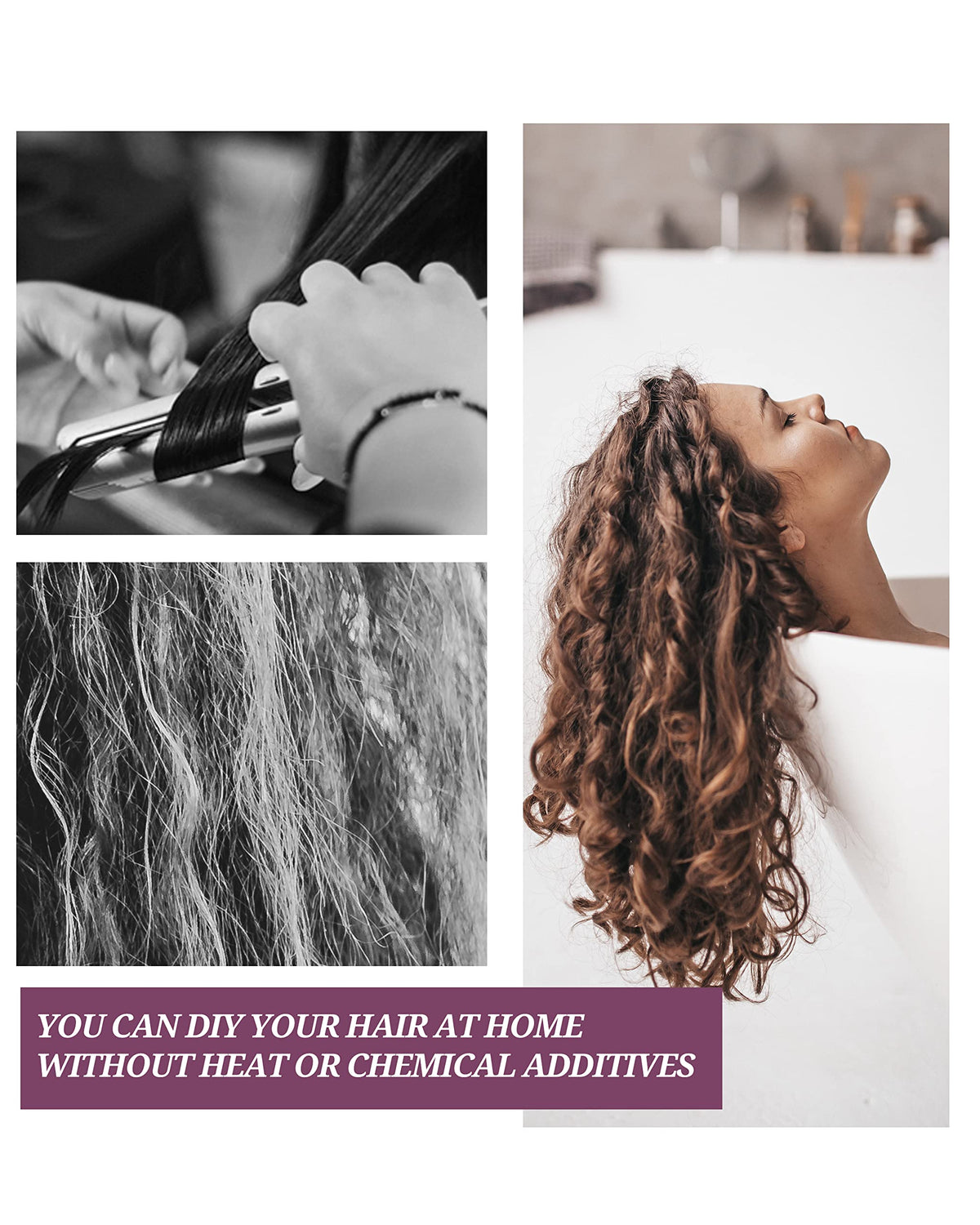 DF DUALFERV reusable rollers provide heat-free styling.