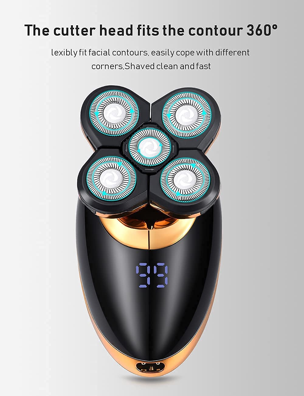 dghvin compact portable design for travel grooming on the go