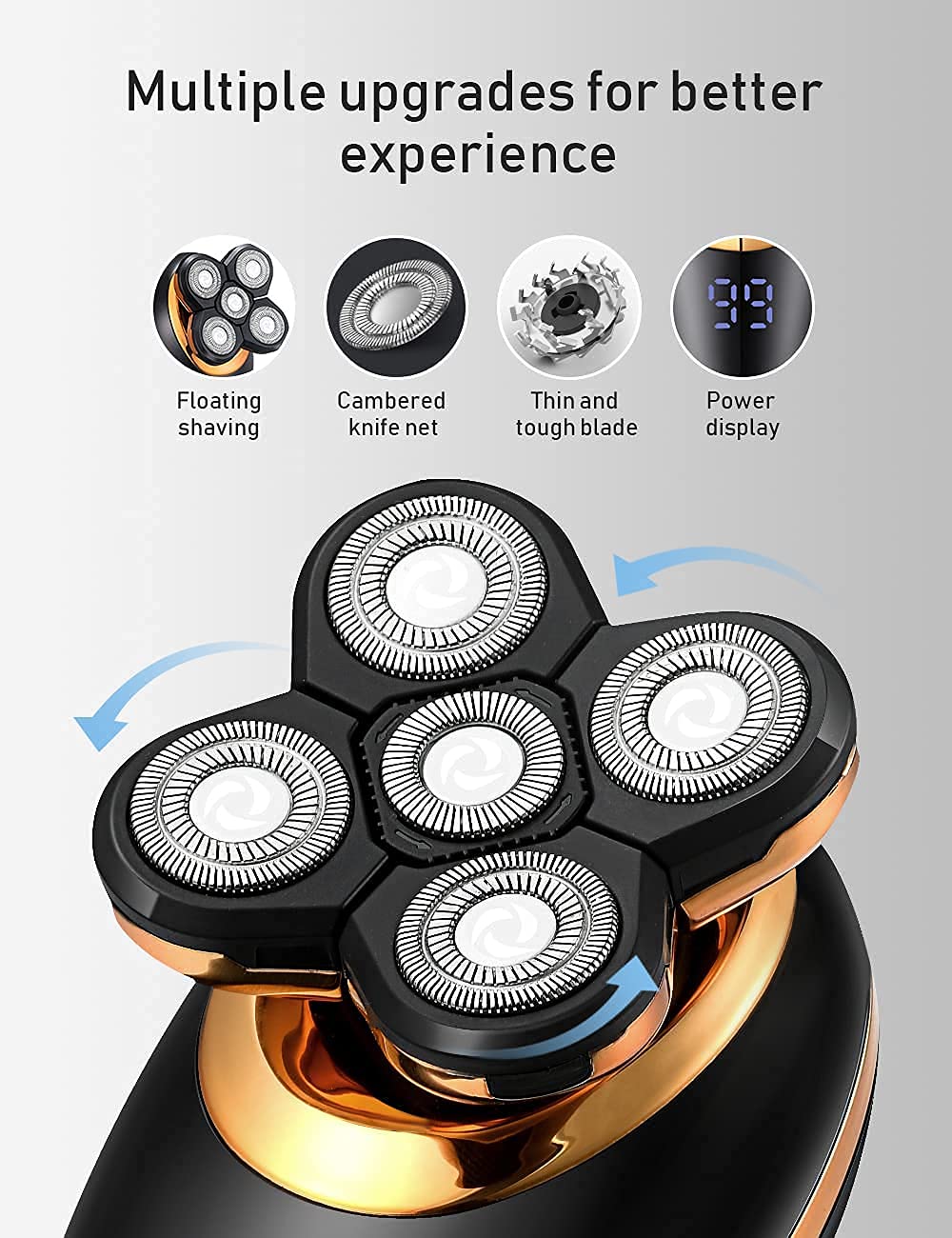 dghvin nose hair trimmer for quick grooming without irritation