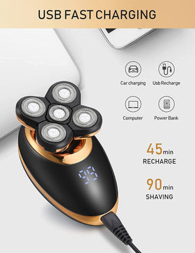 dghvin sideburn trimmer for clean, sharp facial lines
