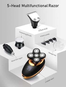 dghvin waterproof design for wet and dry use in shower or bath